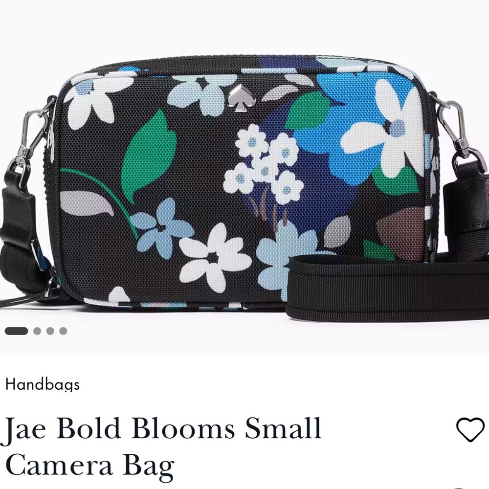 Jae Bold Blooms Small Camera Bag New without tags